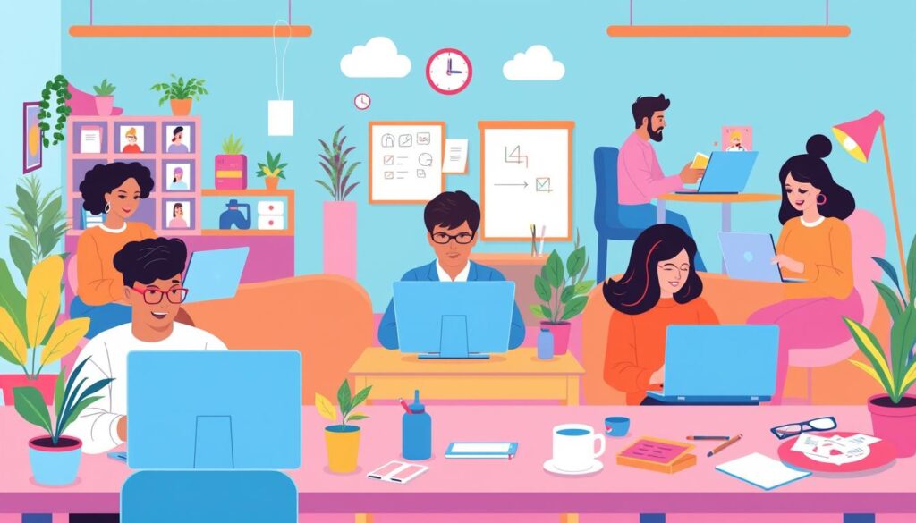 remote work teams