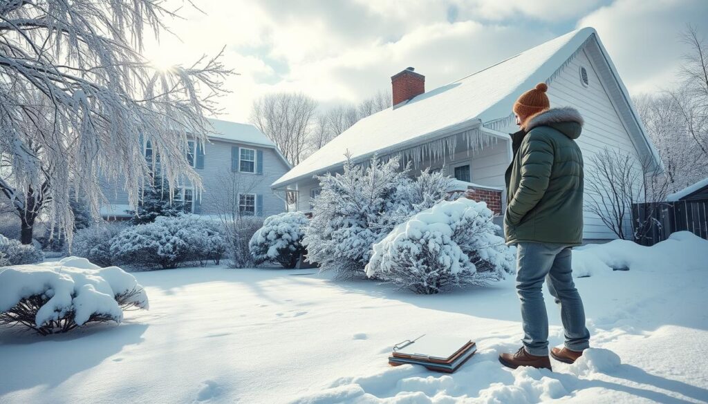 winter property inspection