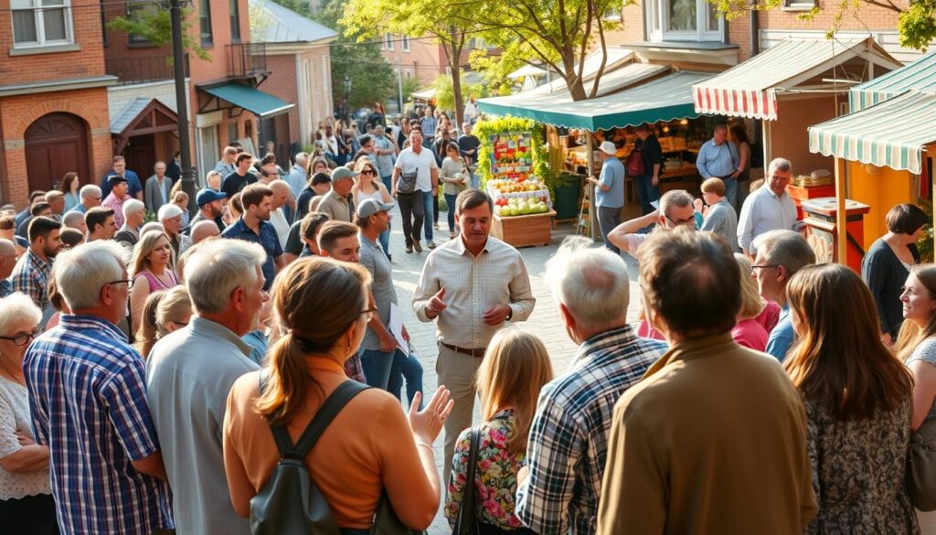 Community engagement in real estate marketing strategies