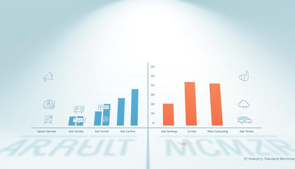 ad spending benchmarks comparison