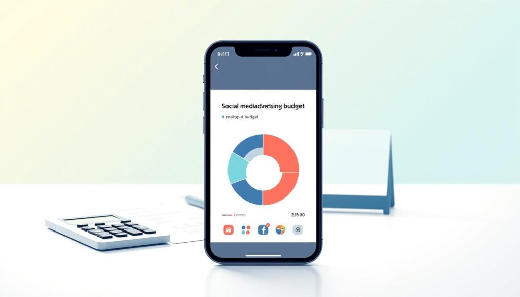 social media advertising budget